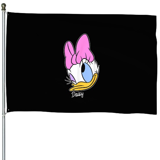 Disney Mickey And Friends Daisy Big Face House Flags