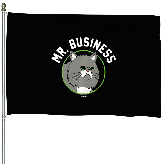 Bob'S Burgers Mr. Business House Flags