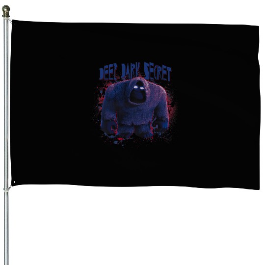 Disney Pixar Inside Out 2 Deep Dark Secret Splash Paint Logo House Flags