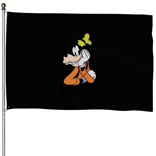 Disney Garsh Goofy House Flags