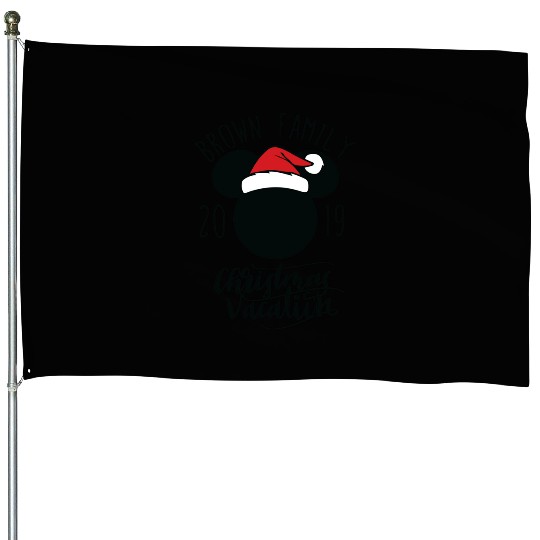 Christmas vacation  : Mickey Disney Christmas, Disney Christmas House Flags