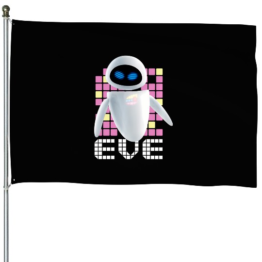 Disney Pixar Wall-E Geometric Eve House Flags