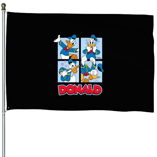 Disney - Donald Duck Grid House Flags