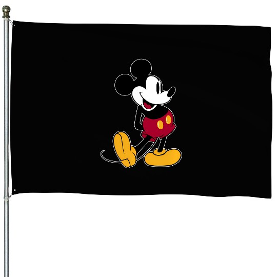 Disney Mickey Mouse Classic Pose House Flags