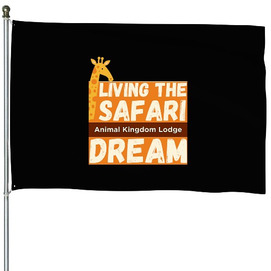 Live the Adventure ofDisneys Animal Kingdom Lodge TShirt House Flags