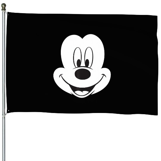 Disney Winking Mickey Mouse Face Large Icon House Flags