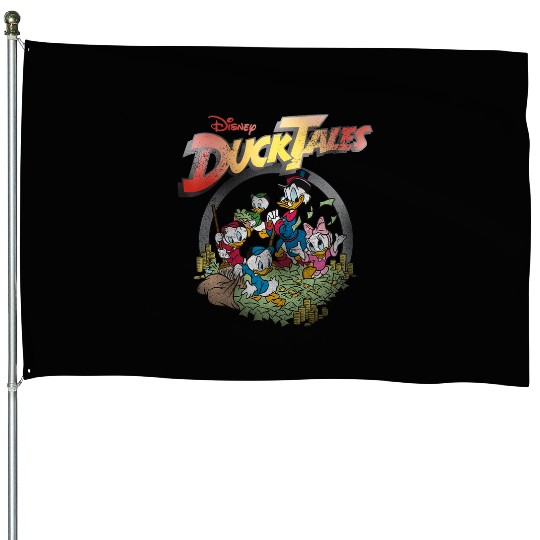 Disney Ducktales Money House Flags