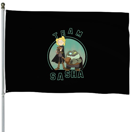 Disney Channel Amphibia Team Sasha House Flags