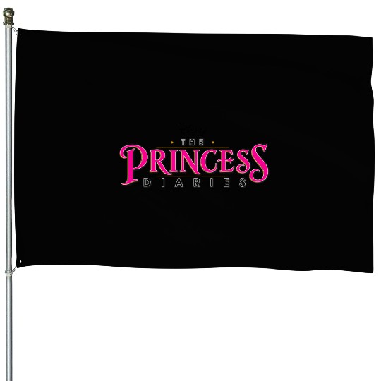 Disney The Princess Diaries  Movie Title Logo House Flags