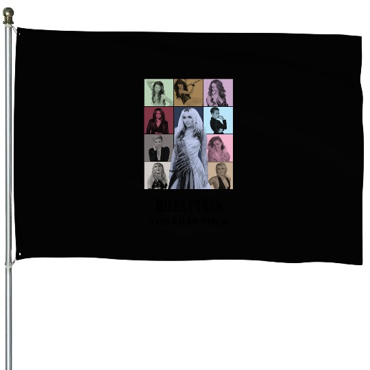 Miley Cyrus Eras Tour House Flags