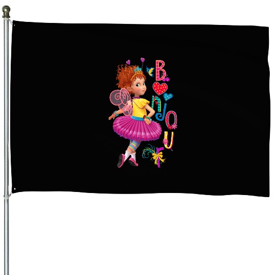 Disney Fancy Nancy Bonjour Girl House Flags