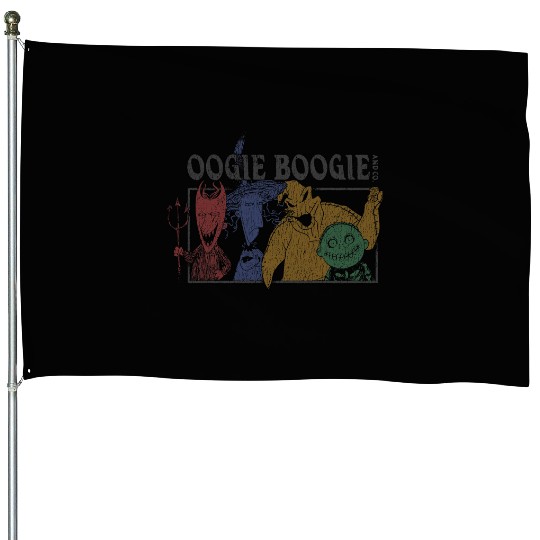 Disney The Nightmare Before Christmas Oogie Boogie Co. House Flags