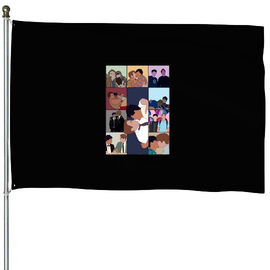 the Heartstopper Eras Tour House Flags