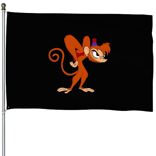 Disney Aladdin Angry Abu 90s House Flags