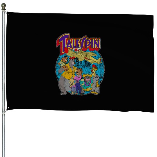 Disneys TaleSpin Graphic House Flags