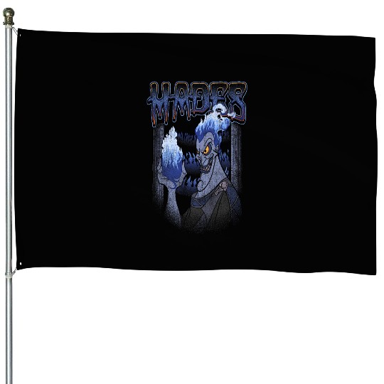 Disney Herculesss Hades Flame Portrait House Flags