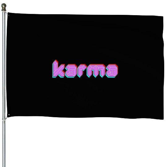 Karma is my boyfriend Eras Tour House Flags