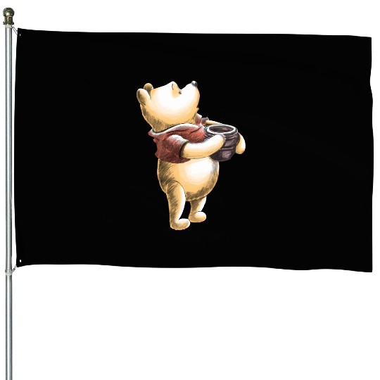 Disney Winnie The Pooh Sketch House Flags