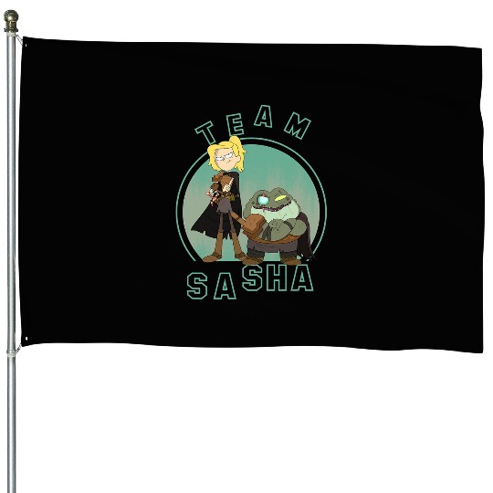 Disney Channel Amphibia Team Sasha House Flags