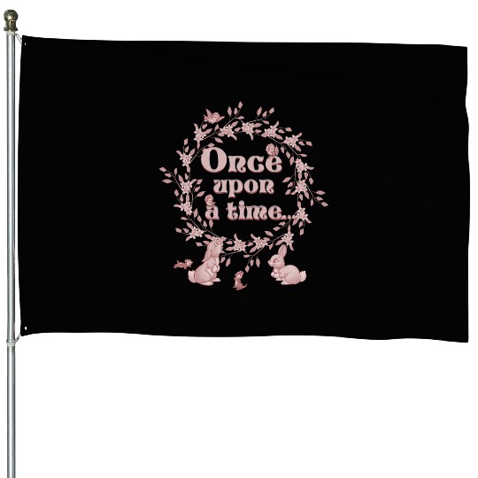 Disneys Princess Once Upon A Time Floral House Flags