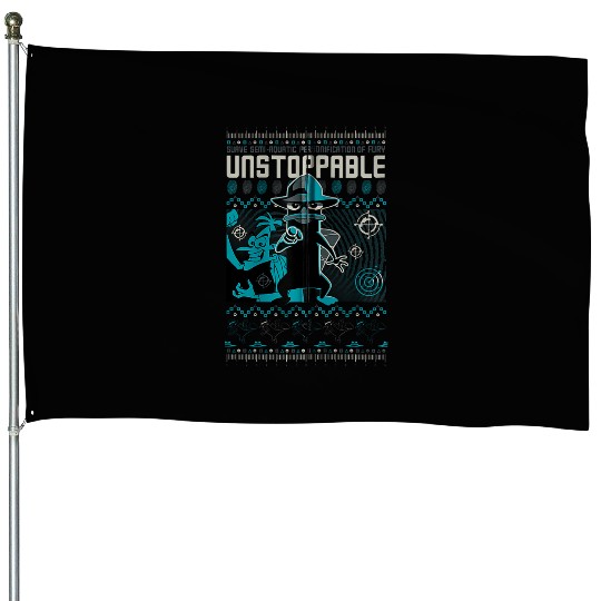 Disneys Phineas And Ferb Unstoppable Perry Zip House Flags