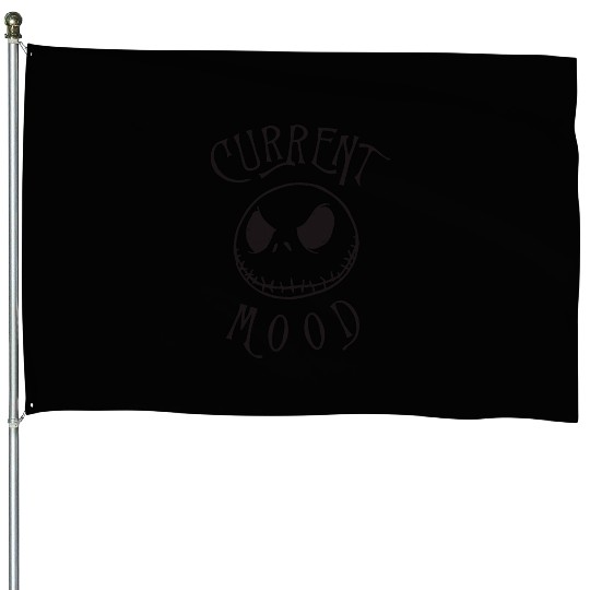 Disneys Jack Skellington Mood Holiday House Flags