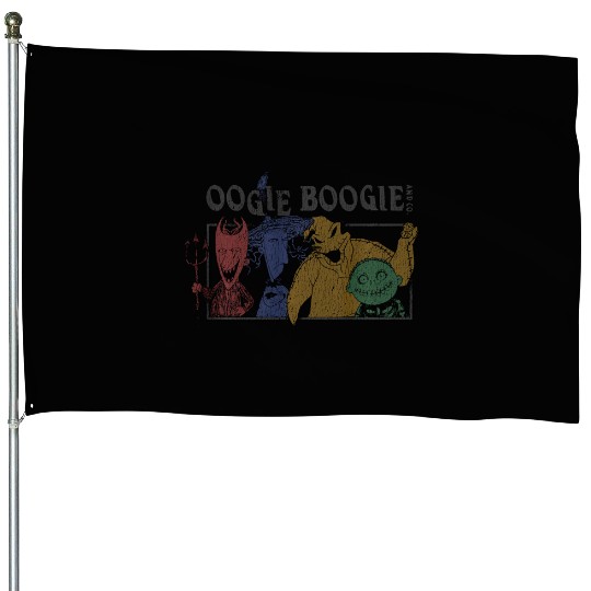 Disneys nightmare bee christmas oogie boogie co pullover House Flags