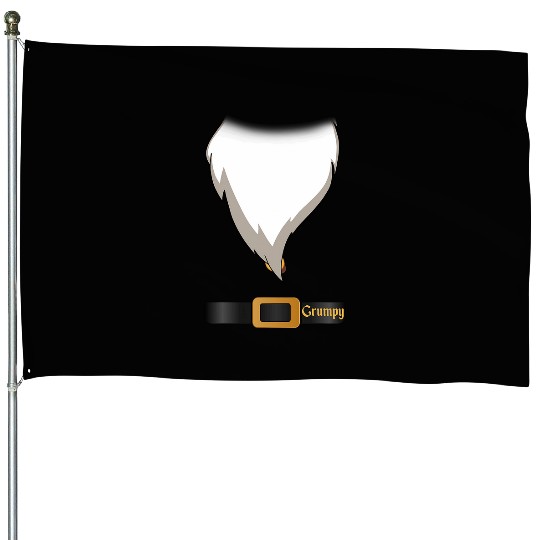 Disneys Halloween Seven Dwarfs Grumpy Costume House Flags