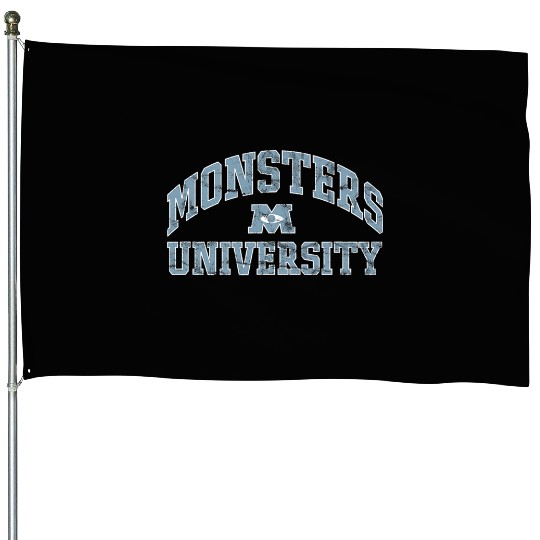 Disney Pixar Monsters University Simple Collegiate House Flags