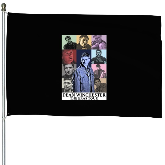 Dean Winchester Eras Tour Essential House Flags