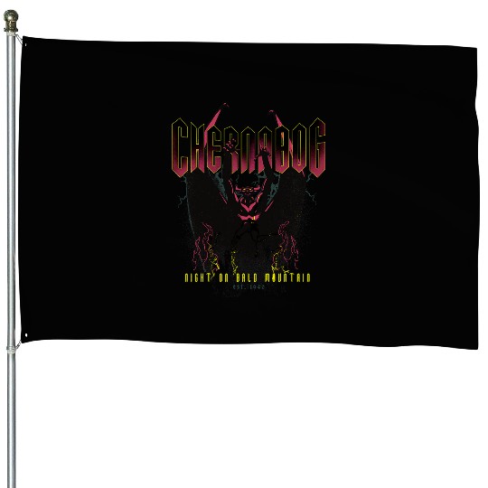 Disney Villains Chernabog Portrait House Flags