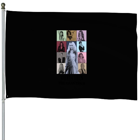 Miley Cyrus Eras Tour House Flags