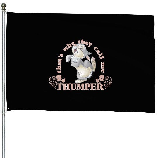Disney Bambi Thats Why They Call Me Thumper House Flags