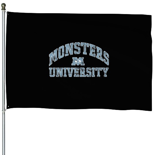 Disney Pixar Monsters University Simple Collegiate House Flags