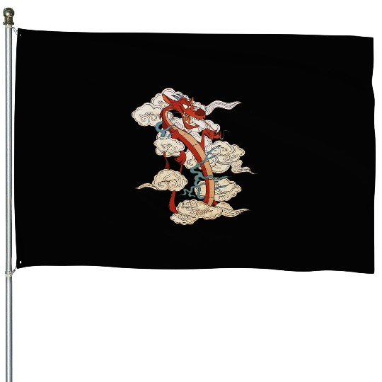 Disney Mushu House Flags