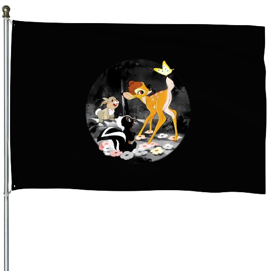 Disney Bambi Playmates House Flags