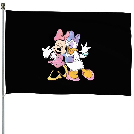 Disney Minnie Mouse And Daisy Duck Best Friends House Flags