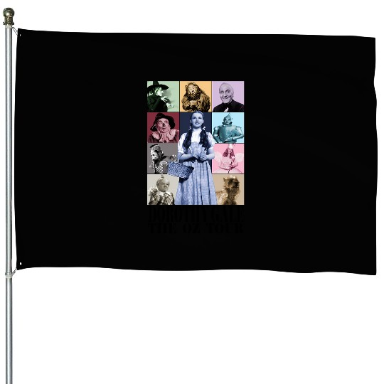 the wizard of oz eras tour House Flags