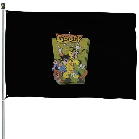 Disney A Goofy Movie Max Powerline Dance Logo House Flags