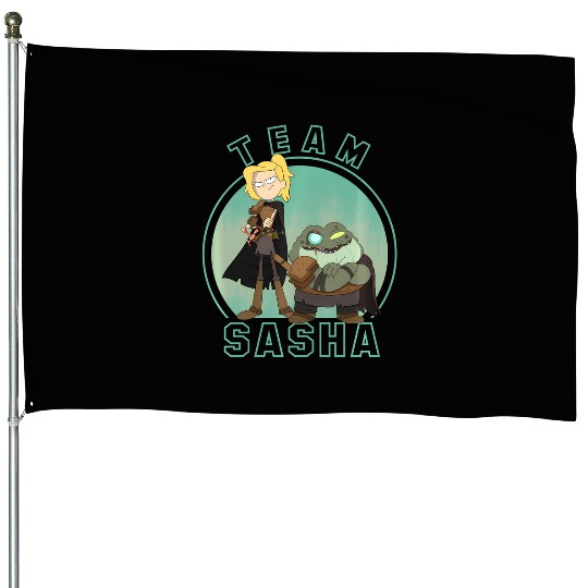 Disney Channel Amphibia Team Sasha House Flags