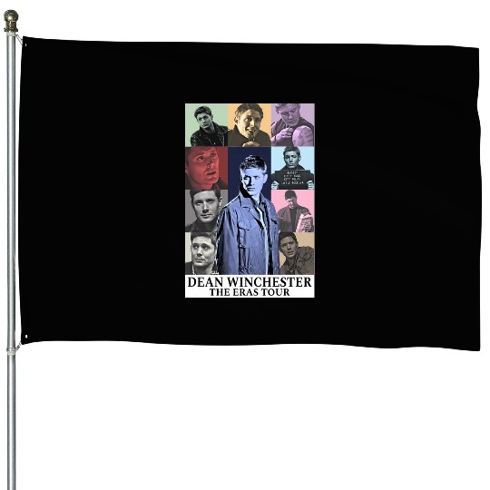 Dean Winchester Eras Tour House Flags