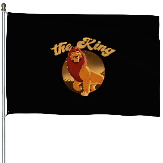 Disney The Lion King Mufasa The King House Flags