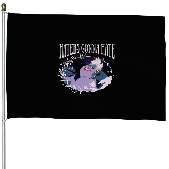 Disney Little Mermaid Ursula Haters Gonna Hate House Flags