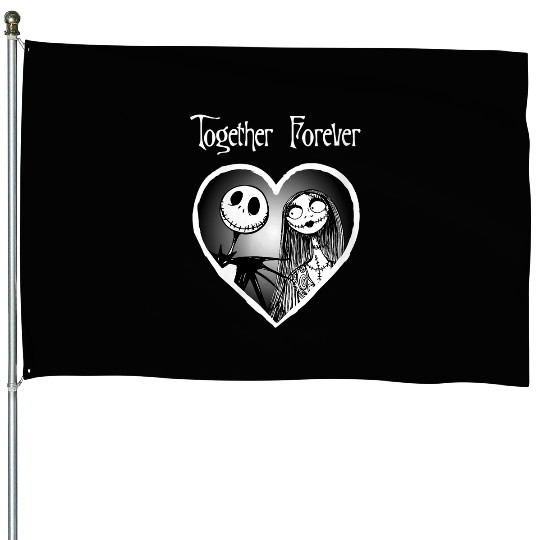 womens Disneys jack skellington toger ever House Flags