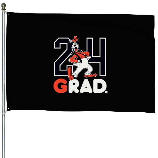Disney Goofy Rad Grad Class of ‘ Graduation House Flags