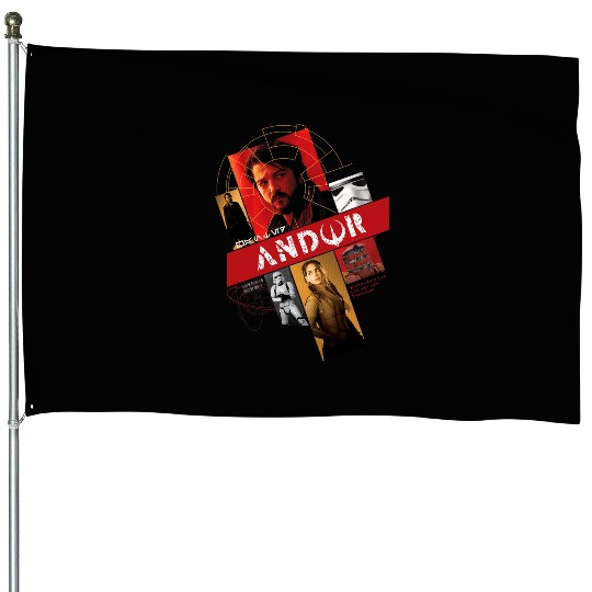 Star Wars Andor Disney Plus House Flags