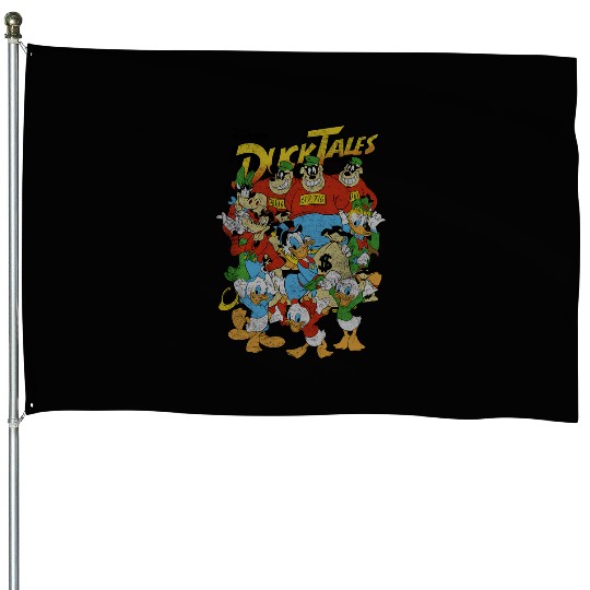 Disney Ducktales Classic Group Shot House Flags