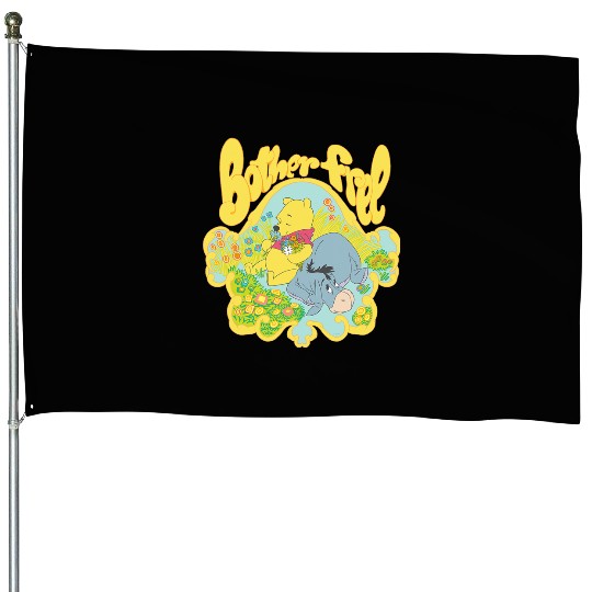 Disney Winnie the Pooh and Eeyore Bother Free House Flags