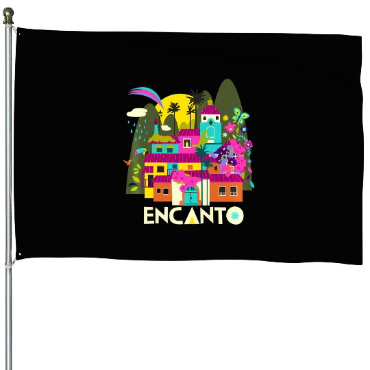 Disney Encanto House Logo House Flags