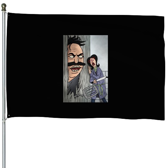 Bobs Burgers Heres Bobby The Shining Horror Pardoy TShirt House Flags